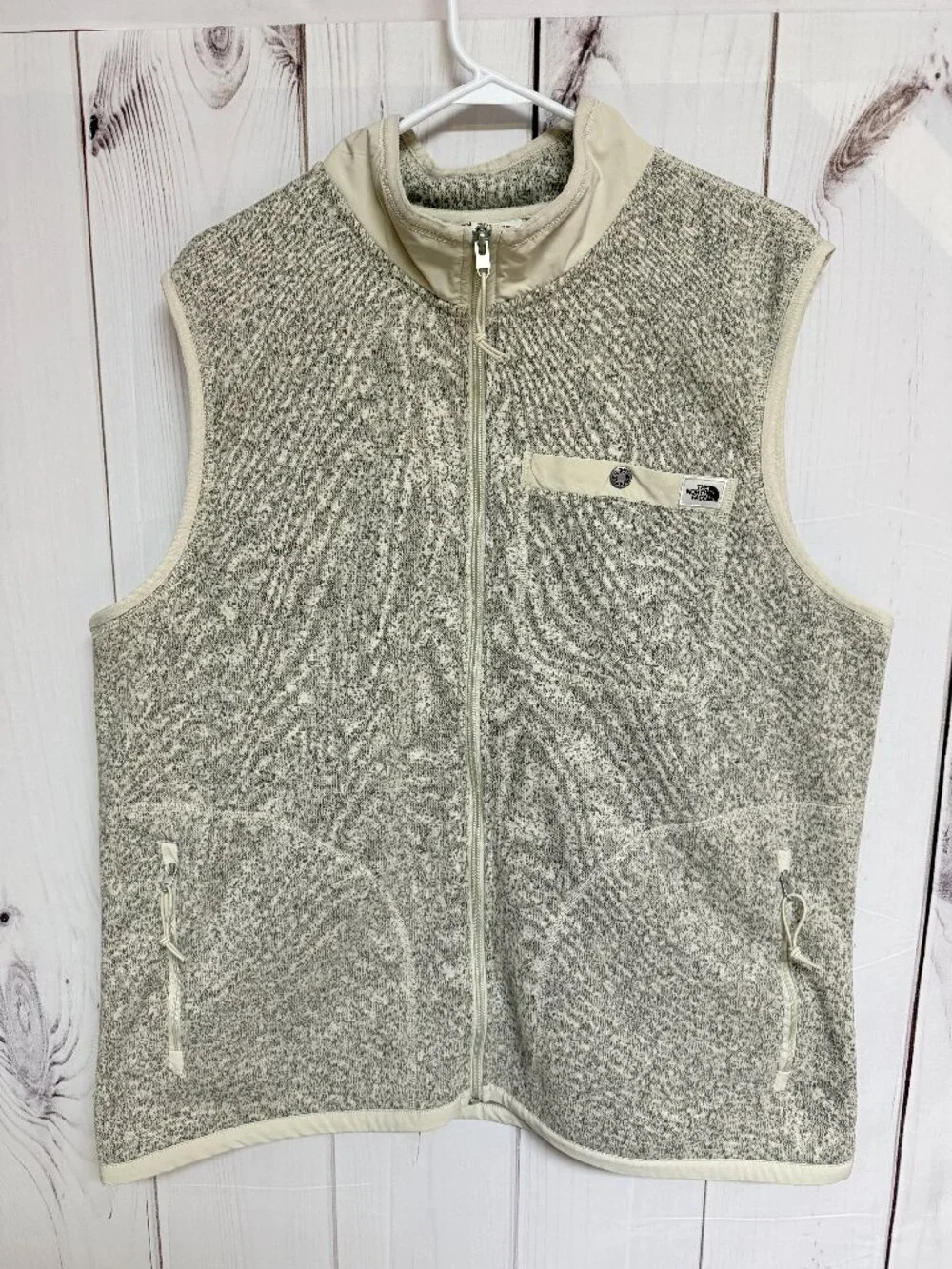 The North Face Men’s Gordon Lyons Vest XL‎ Sandstone Heather EUC